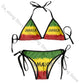 Sexy Bikini Women Swimsuit Two Piece Swimwear Jamaica Flag Bathing Suit Beachwear 7 One Size