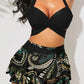 Printed Dress Push Up High Waist Padded Beachwear