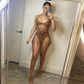 Adogirl Summer Beach Sexy Bikini Women Swimwear Hollow Out Crochet Sexy Summer Two Piece Set Bathing Suit Swim Wear 2023 Dark Camel