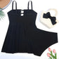 2024 Large Size Hollow Out Tankini 2 Pieces Swimsuit Women High Waist Swimwear Female Bathing Swimming Swim Suit Beach Bathers