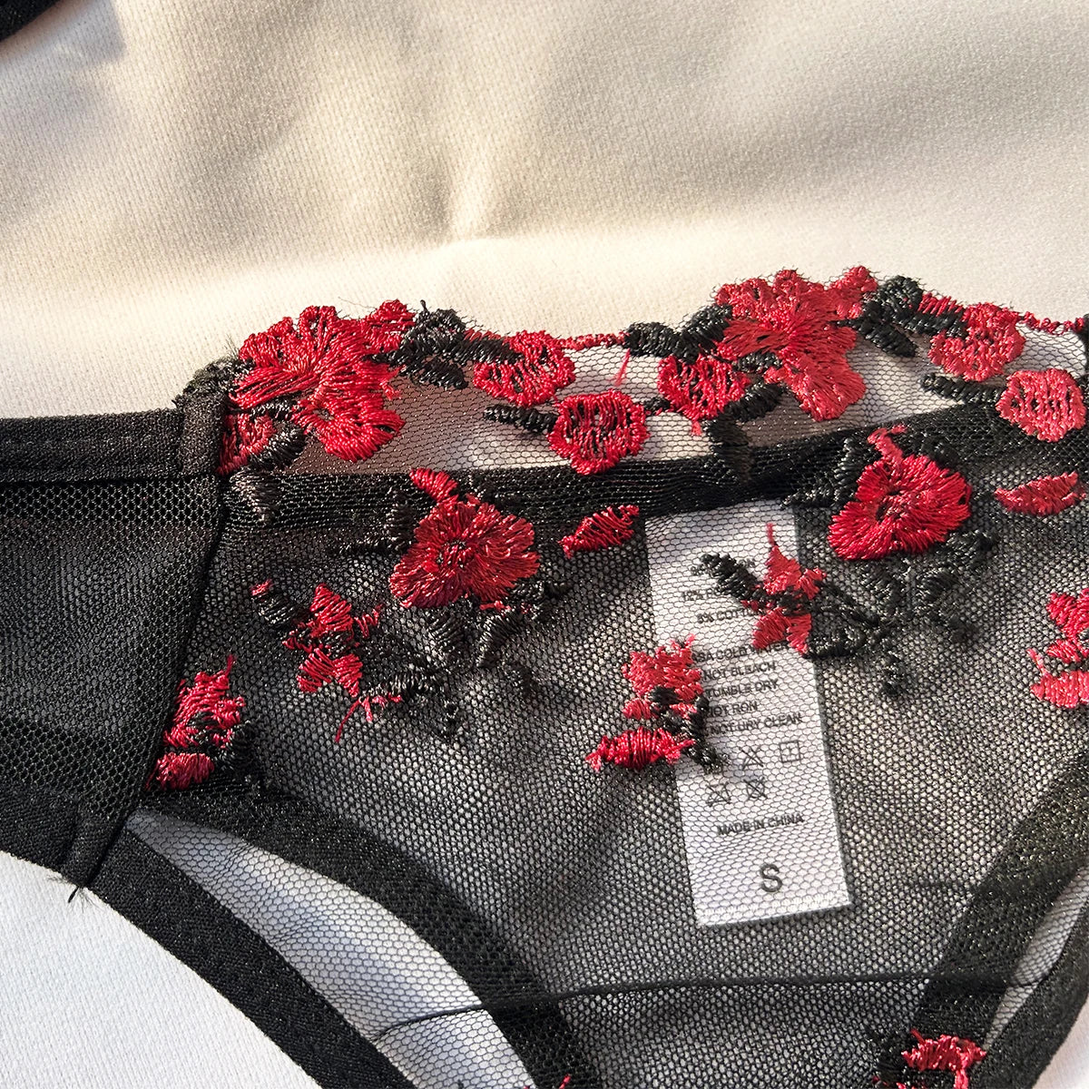Sexy Exotic Embroidered Print Brassiere Push Up Thin Lingerie Set Sexy Exotic Embroidered Print Brassiere Push Up Thin Lingerie Set