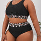 VigoJany 2024 Leopard Plus Size Bikini Set High Whist Straps Swimsuit For Women Backless 2 Piece Beach Summer Bathing Suit