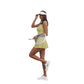 Women Tennis Dress Quick Dry Breathable Yoga Fitness Dress Shorts Two Piece Casual Workout Dress