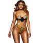 African Kente High Waist 2 Piece Bikini