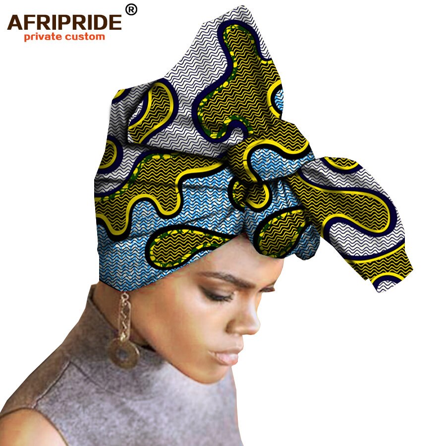 African Ankara Print Headscarf Afripride Fashion Casual Headdress 586