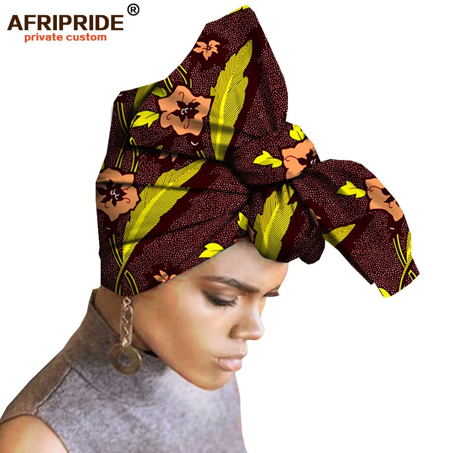 African Ankara Print Headscarf Afripride Fashion Casual Headdress 593