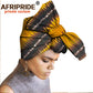 African Ankara Print Headscarf Afripride Fashion Casual Headdress 658