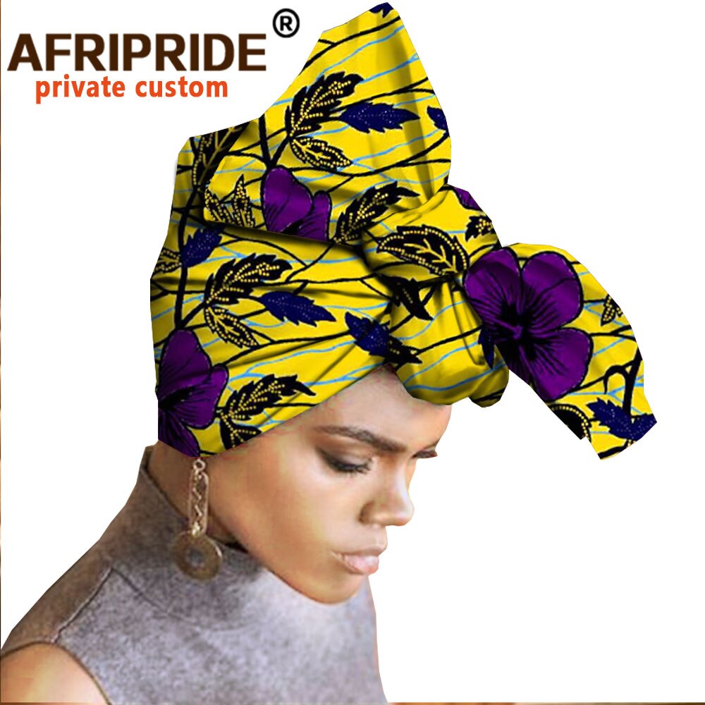 African Ankara Print Headscarf Afripride Fashion Casual Headdress