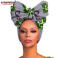 Afrique Hair Accessories African Material Wax Headdress 599 90cmX110cm