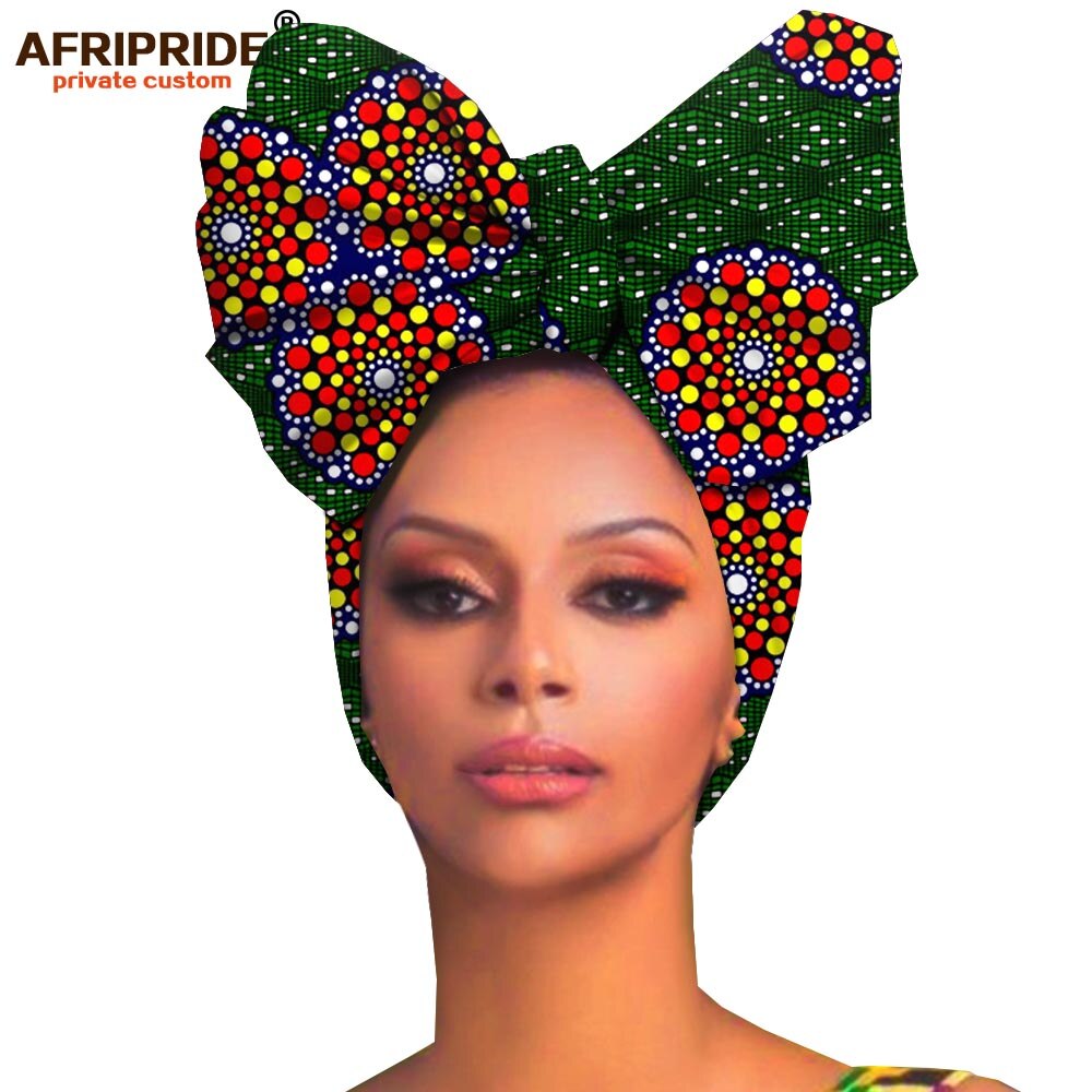 Afrique Hair Accessories African Material Wax Headdress 598 90cmX110cm