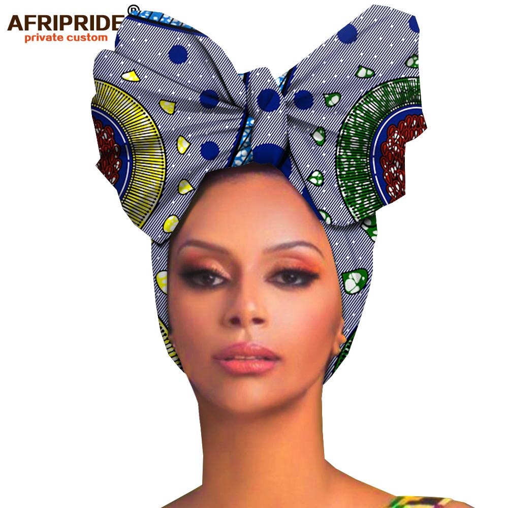 Afrique Hair Accessories African Material Wax Headdress 606 90cmX110cm