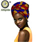Fashion Head Scarf Print Wax Cotton African Headdress 543 One Size