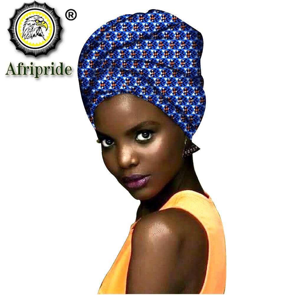 Fashion Head Scarf Print Wax Cotton African Headdress 616 One Size