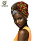 Fashion Head Scarf Print Wax Cotton African Headdress 512 One Size
