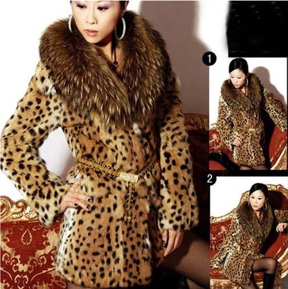 Fashion Leopard Print Coat Classic leopard