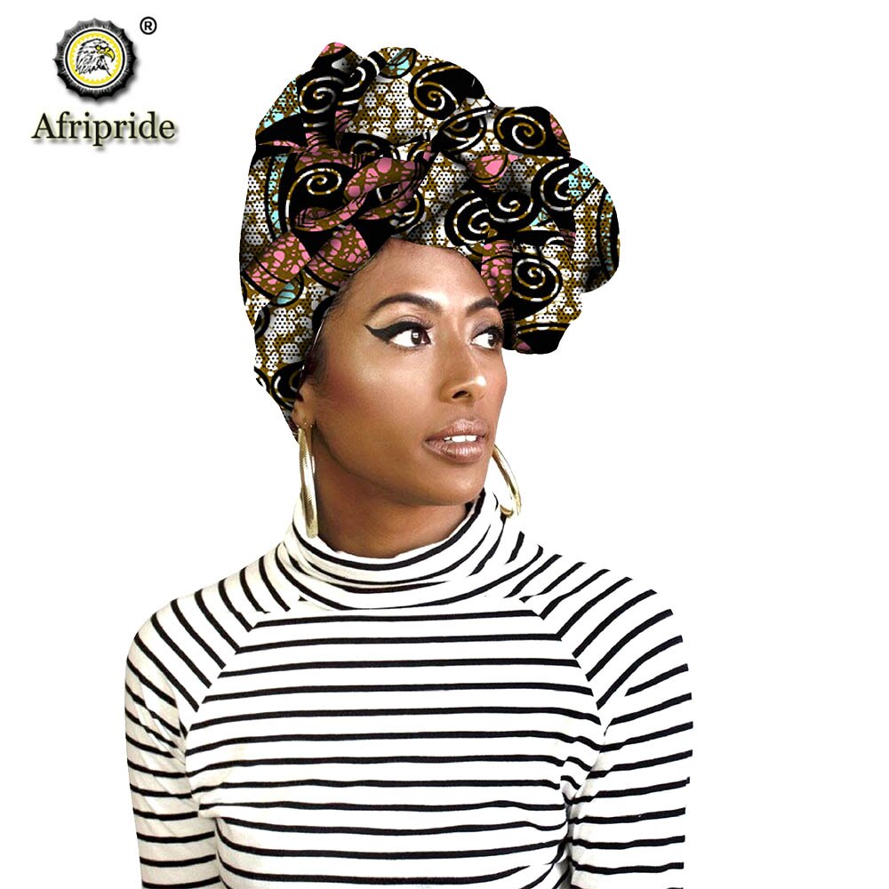 Fashion Print Cotton High Quality African Headwear 535 One Size