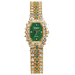 Fashion Starry Sky Diamond Watch Casual Luxury Women Bracelet Wristwatches for Women Watches Clock gold green