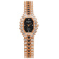 Fashion Starry Sky Diamond Watch Casual Luxury Women Bracelet Wristwatches for Women Watches Clock rose gold black