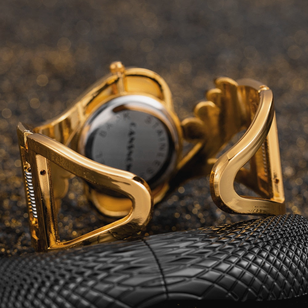 Luxury Watch For Women Elegant Silver Gold Stainless Steel Bracelet Top Brand Ladies Rhinestone Wrist Watches Clock montre femme