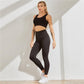 High Waist Tummy Wrapped Fitness Stretch Tight Leggings