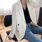 Luxi White Small Suit Jacket Female Autumn Hangzhou Clothing New Korean Casual Suit Jacket 952