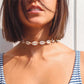 New Fashion Rope Chain Natural Shell Choker Necklace Collar Necklace Seashell Choker Necklace for Women Summer Ocean Necklace