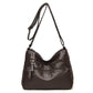 High Quality Women's Soft Leather Shoulder Bags Multi-Layer Vintage Crossbody Bag Luxury Designer Female Handbag and Purse brown3