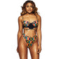 African Kente High Waist 2 Piece Bikini