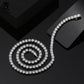 Luxury 925 Sterling Silver 4mm Tennis Chain Necklace