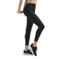 Slim Slimming Breathable High Waist Fitness Running Peach Yoga Pants Black Xl