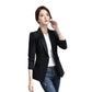 Small Suit Jacket Spring And Autumn New Korean Version Slim Temperament Casual Ladies Suit Jacket Top White 3xl