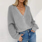 Sweaters Winter Shirt Ladies Gray Xl