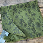 Thickened Outdoor Arabian Square Scarf Magic Scarf Special Forces Free Changeable Camouflage Headscarf Shawl Green camouflage 110*110cm