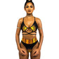 Dashiki Tribal African High Waist 2 Piece Bikini